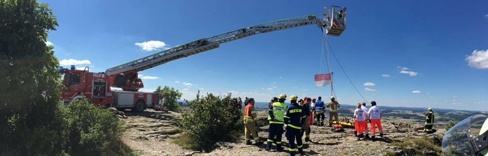 — © Michael Liebl / Feuerwehr Bad Staffelstein