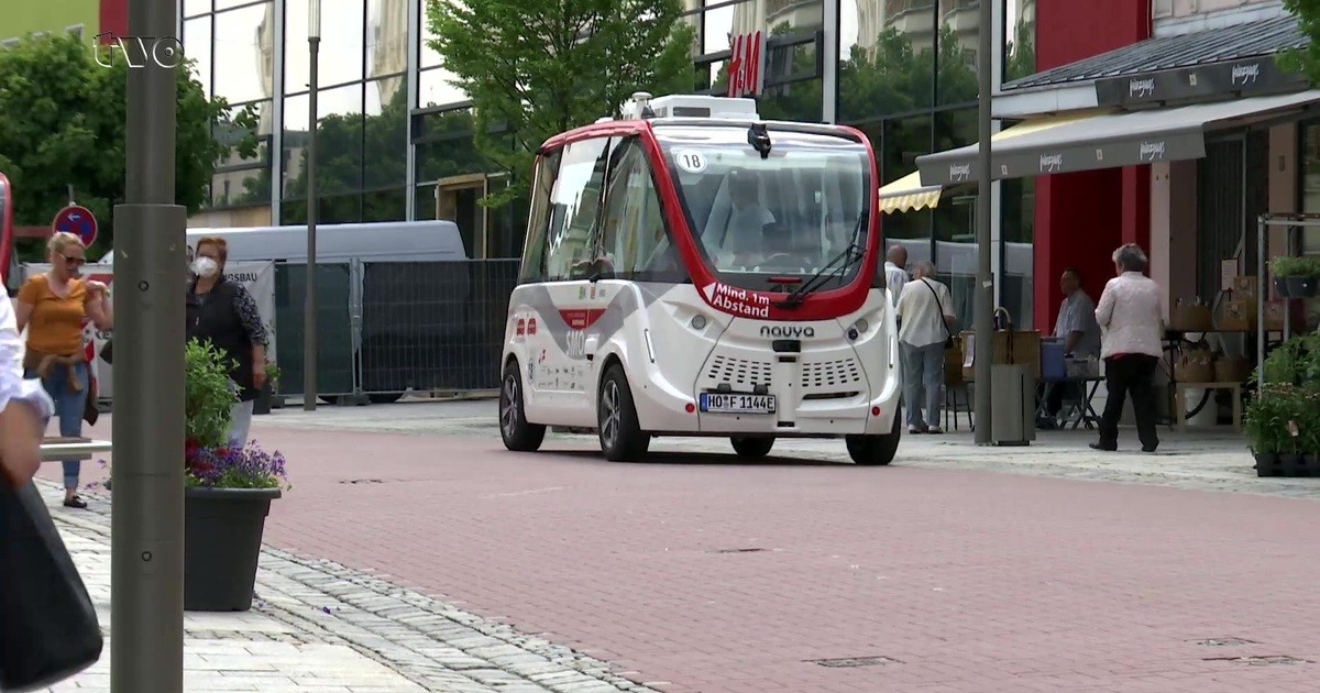 Hof: Betriebsstart der autonomen Bus-Shuttles | tvo.de