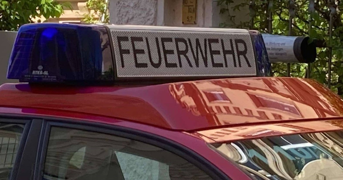 Pkw brennt im Garten: Batteriedefekt sorgt für Feuer in Feilitzsch