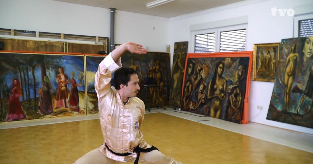 Half-time: With Wushu European Champion Jonas Ritter from Bamberg