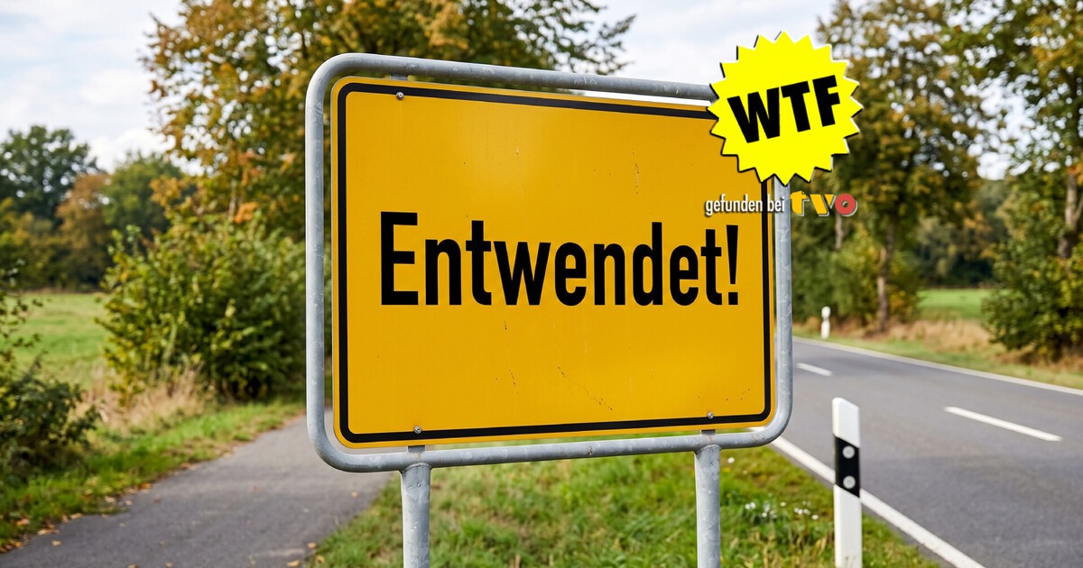 Diebstahl in Selb: Wo sind die Ortstafeln hin?