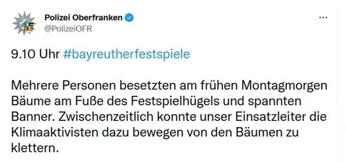 — © Twitter / @PolizeiOFR